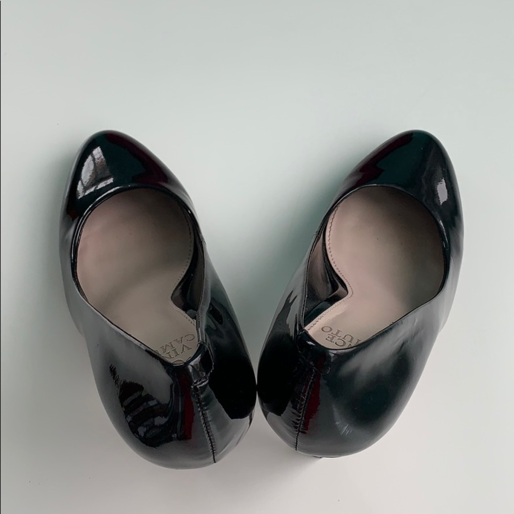 Vince Camuto Black Patent High Heels - Picture 6 of 7